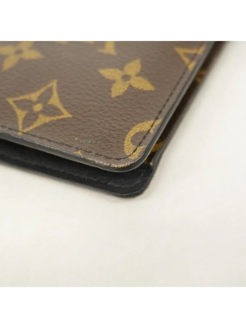 Louis Vuitton Wallet Monogram Macassar Portofoy Utah Non Brown